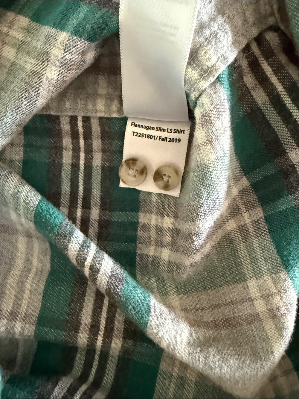 Men’s Toad&Co Button Down Flannel - Picture 6 of 6